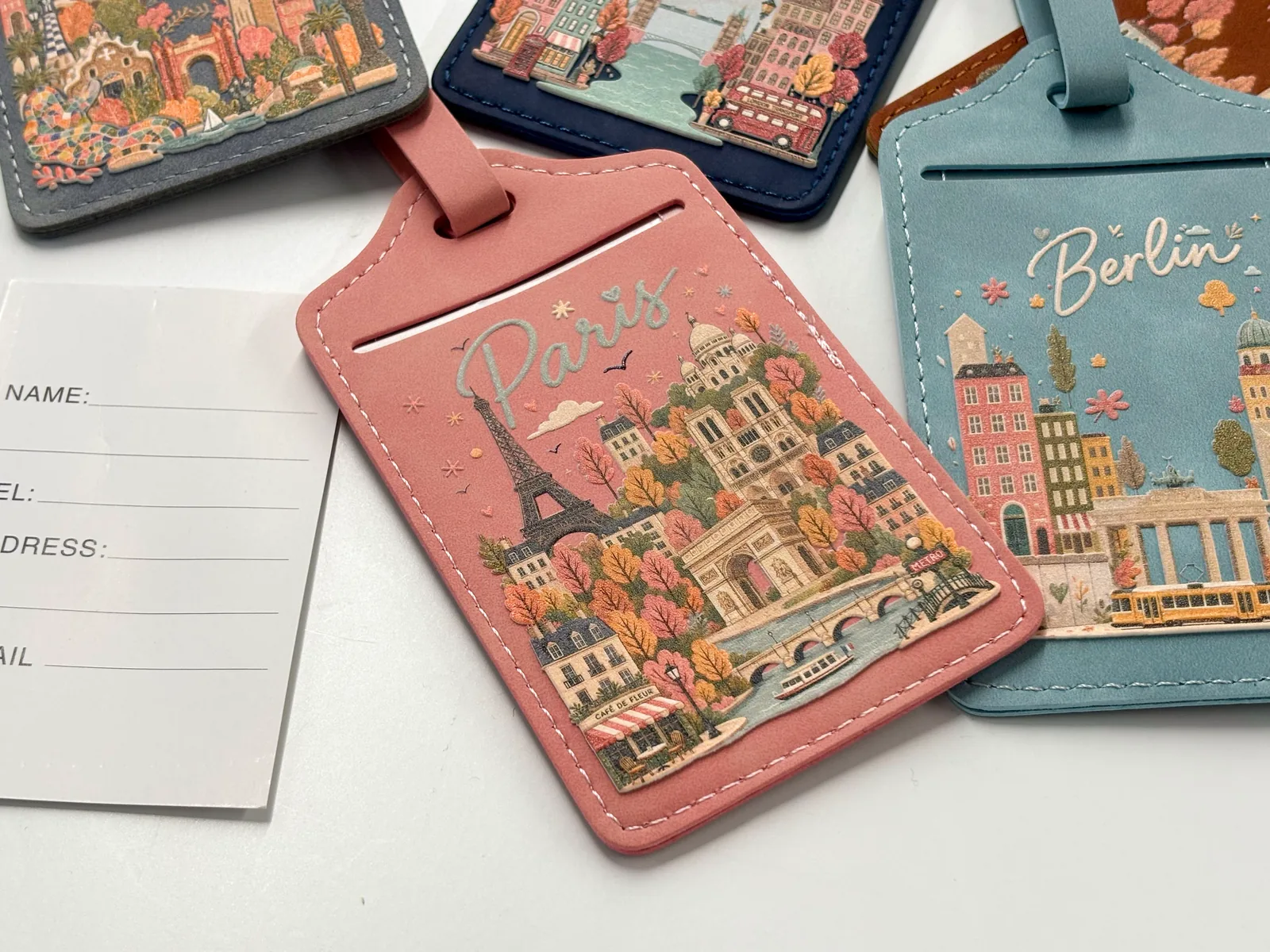 City Memories Luggage Tag