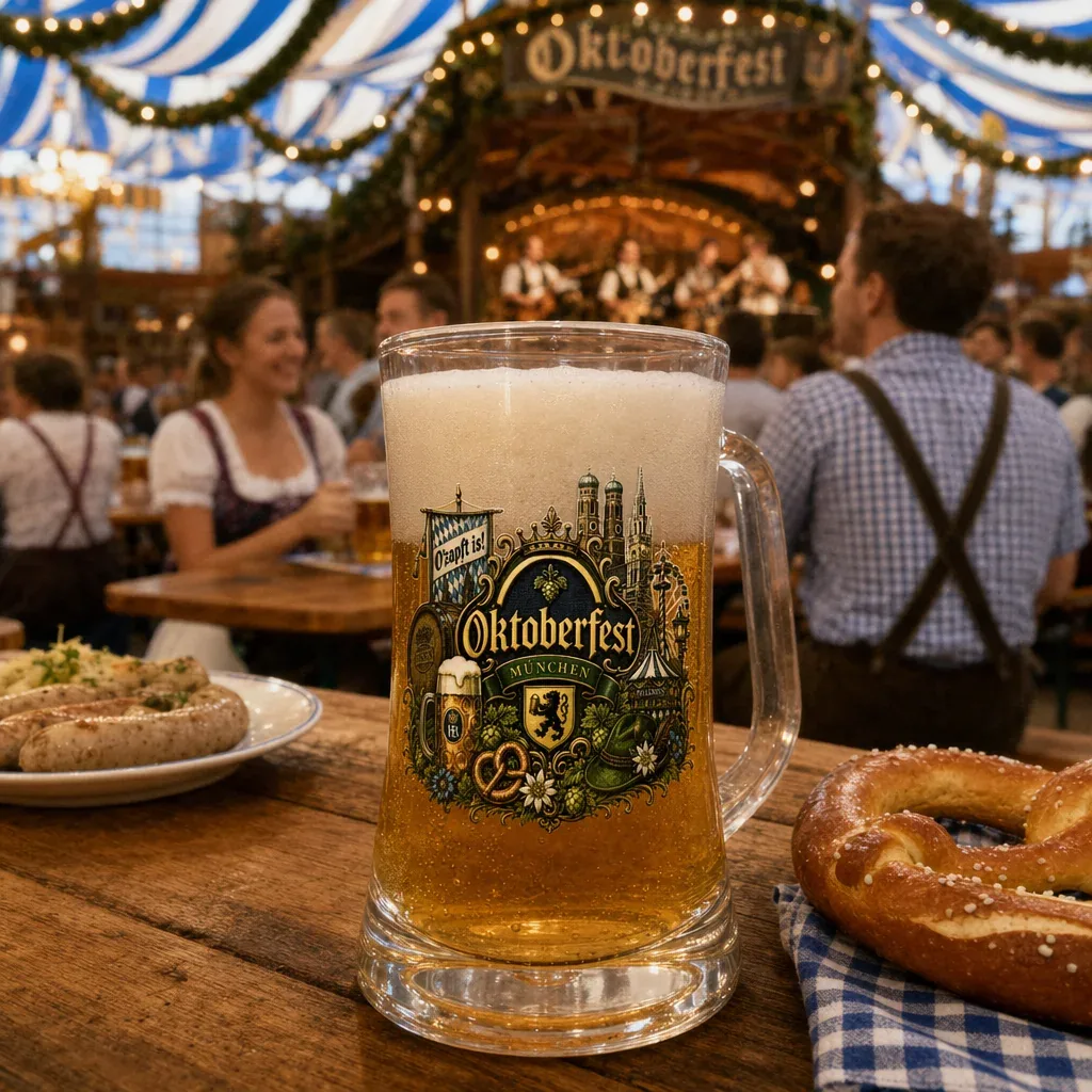 City Memory - Beer Festival Themed Draft Beer Mug