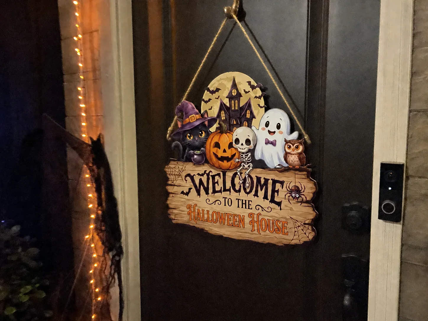 Halloween Door Sign